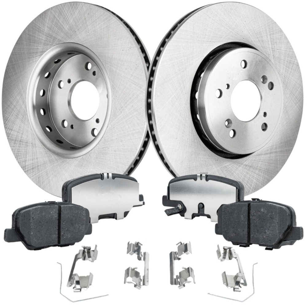 Front Brake Disc Rotors And Pads Kit For Acura 16 ILX Sedan 13-18 RDX
