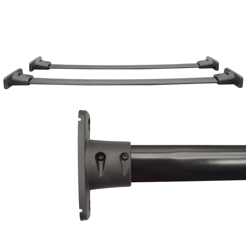 Cross Bar Top Roof Rack Rail Black