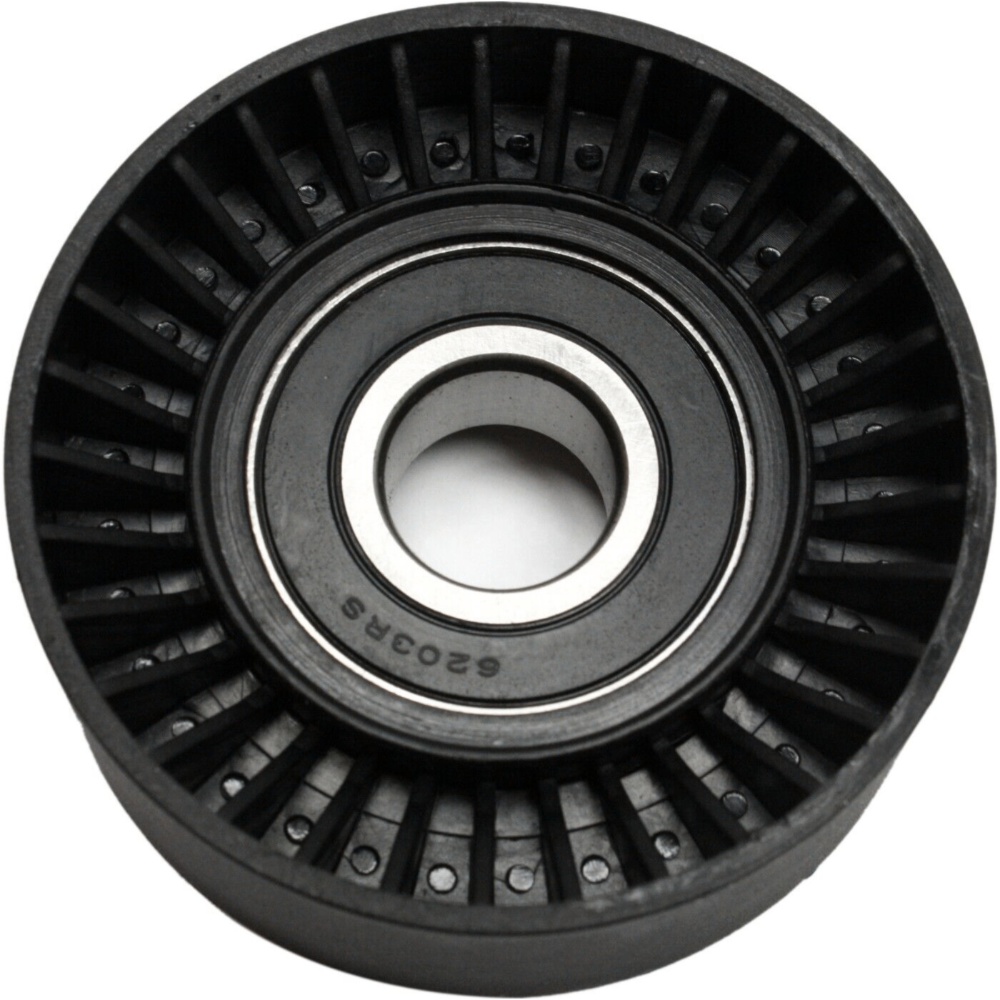Set Of 2 Accessory Belt Idler Pulleys Upper Coupe Sedan For Ram 1500 2500 Pair
