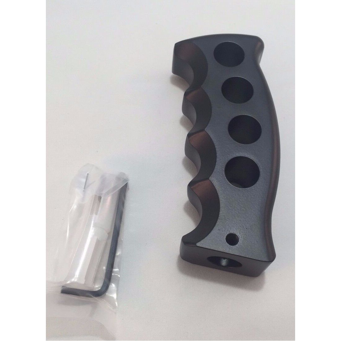 Black Gatling Pistol Grip Shift Knob - Hot Rod, Rat Rod, Street Muscle Car
