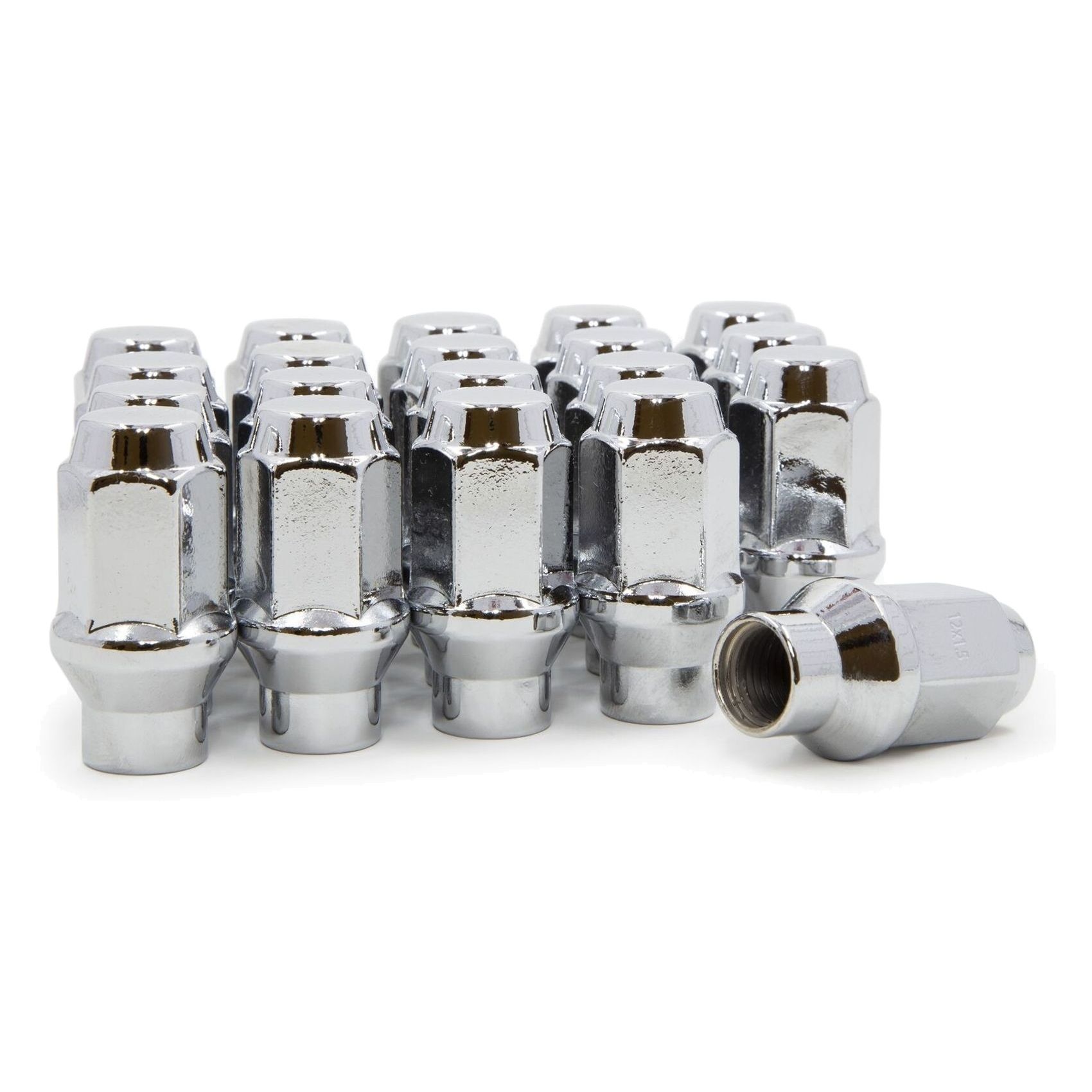 Chrome ET Style Conical Lug Nuts 12x1.5 3/4" Hex Set Of 20