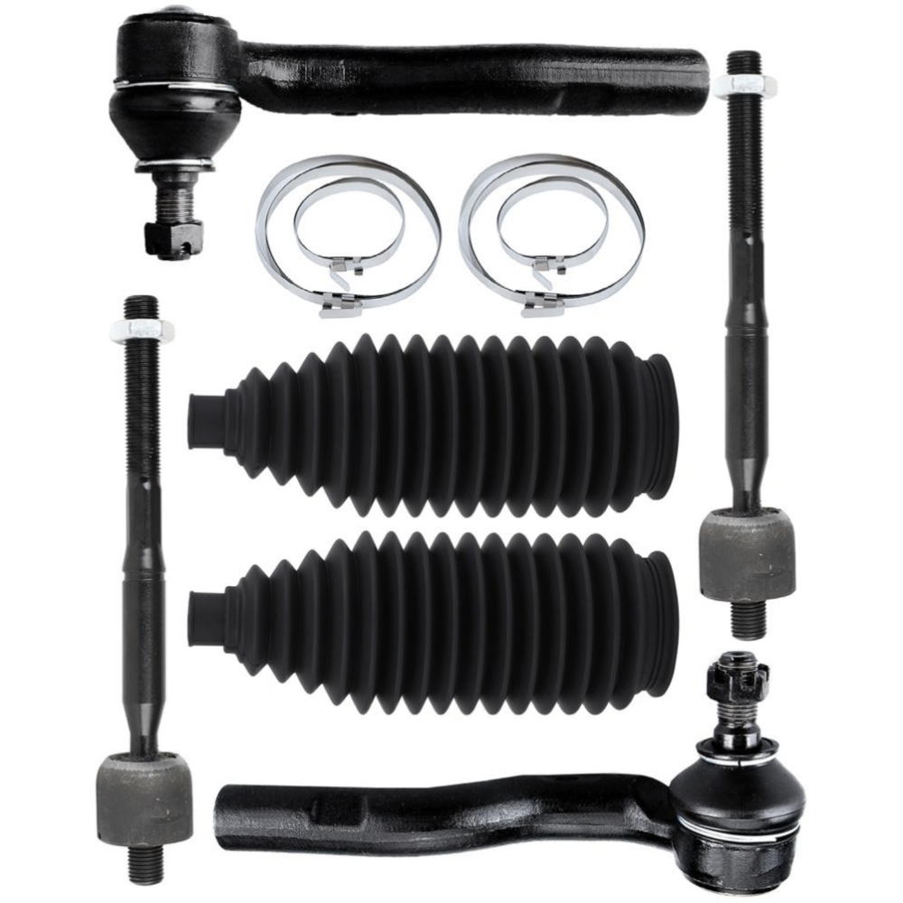 Steering Inner & Outer Tie Rod End Rack And Pinion Bellow For GS300 GS400 GS430