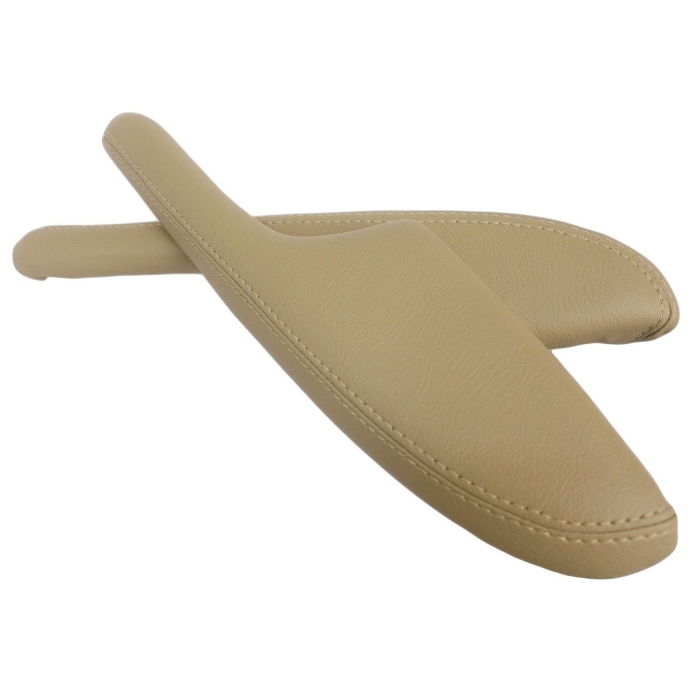 Door Panel Armrest Leather Synthetic Cover For 2001-2006 MDX Sport Utility Beige