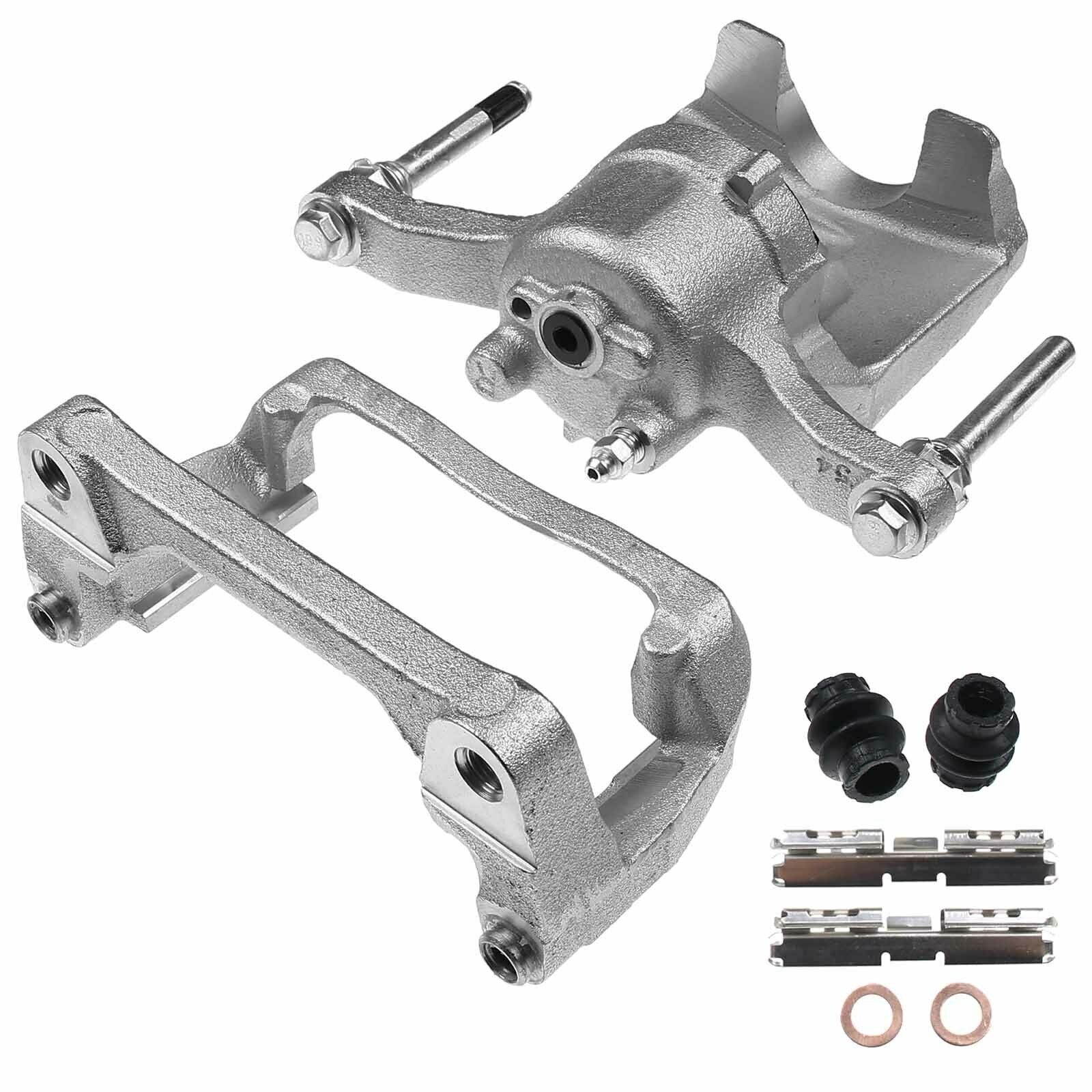 8 PCS - Brake Caliper W/Bracket For 2012-2016 F-150 2012-2016 Lobo Rear Left & Right