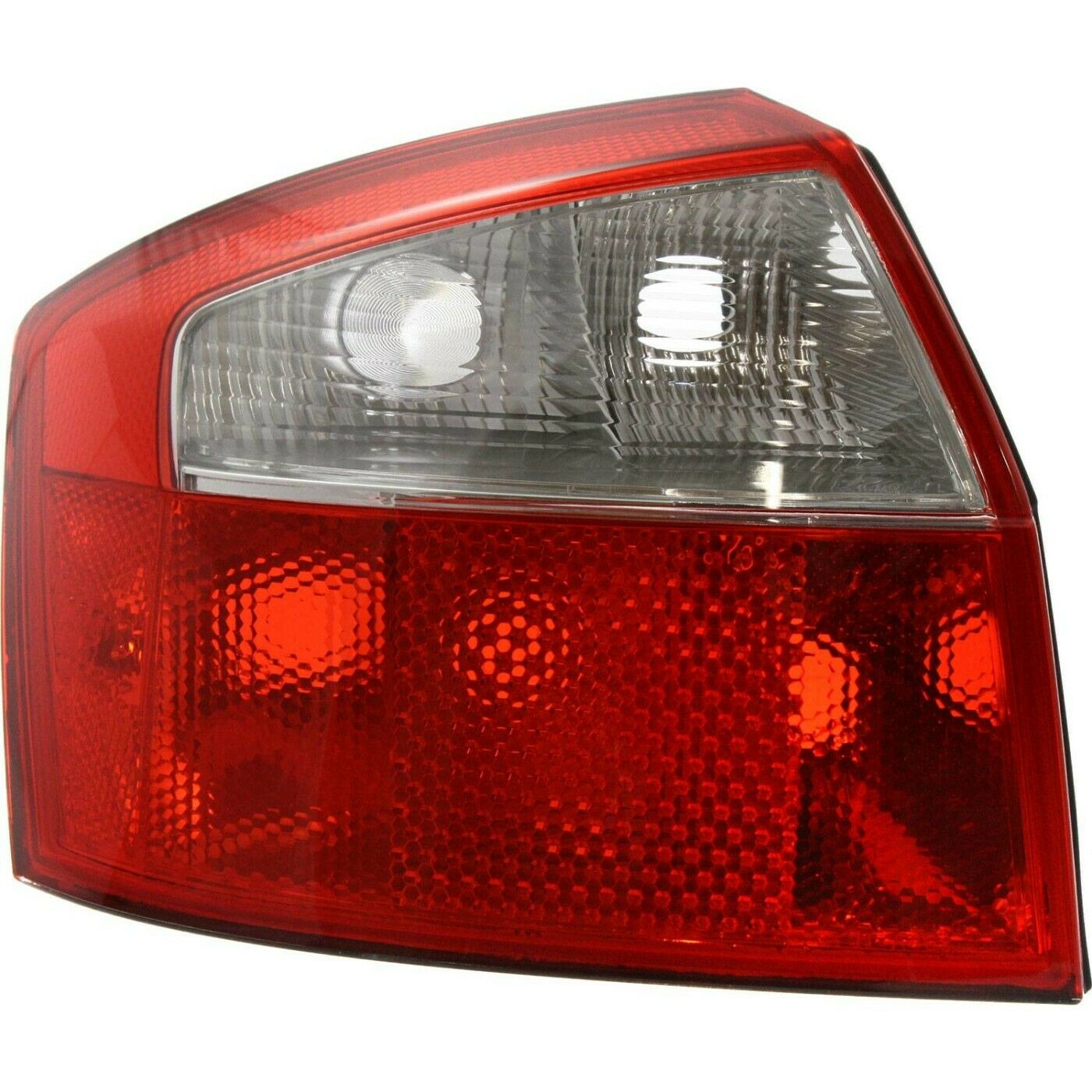 Halogen Tail Light Set For Audi A4 A4 Quattro S4 2nd Gen Clear/Red Lens 2Pcs