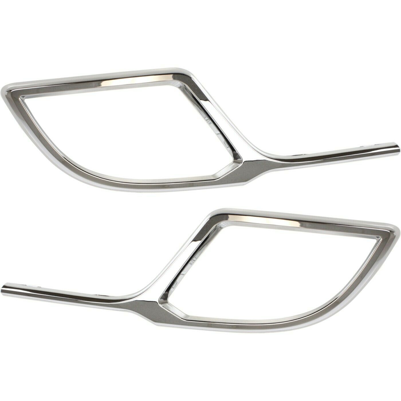 Set Of 2 Fog Light Trims Driving Lamp Driver & Passenger Side LH RH For MKX Pair