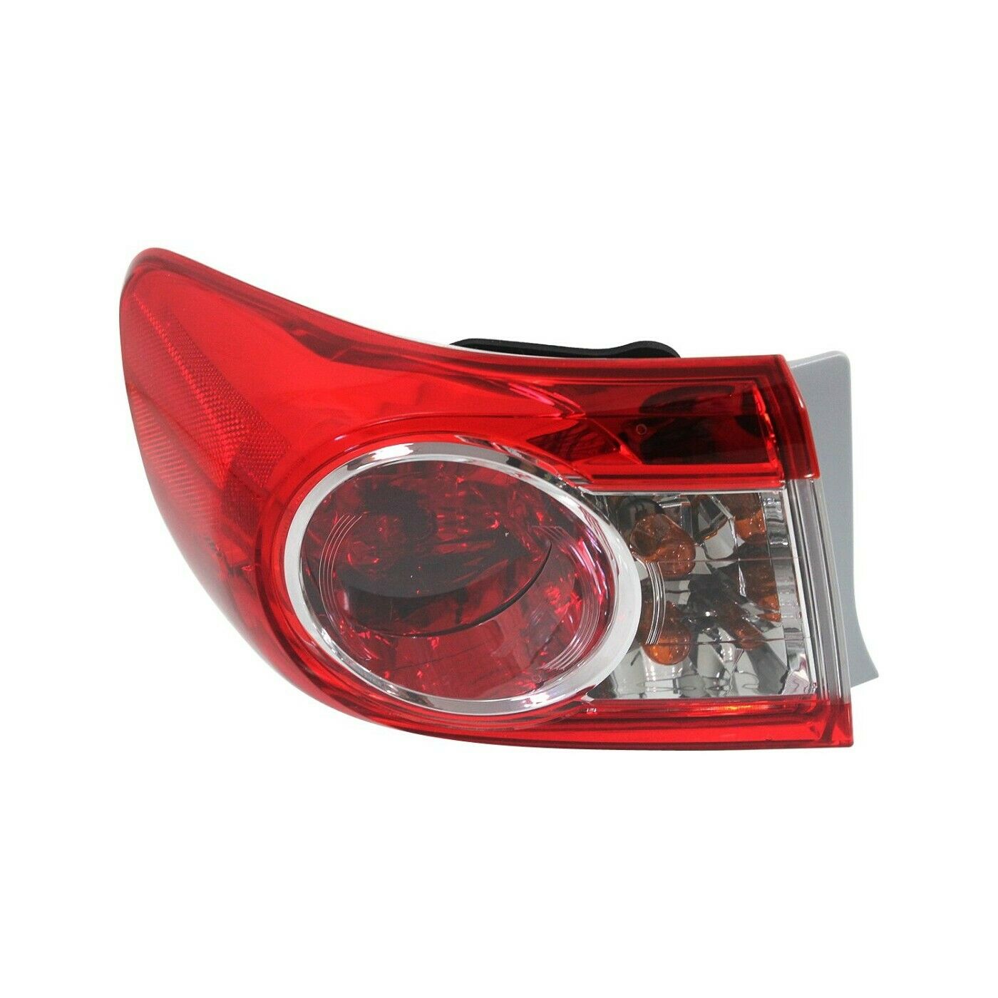 Set Of 2 Tail Light For Toyota 2011-2013 Corolla Sedan S LH & RH Outer W/ Bulb
