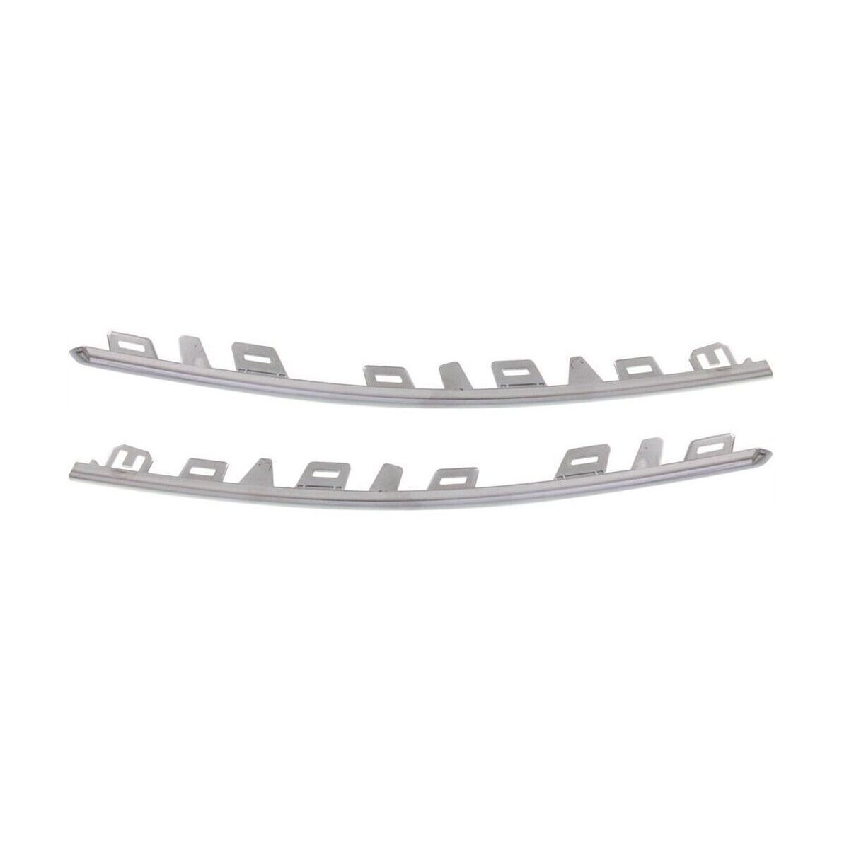 Front Lower Chrome Bumper Molding LH And RH Side Fits 14-17 Honda Odyssey