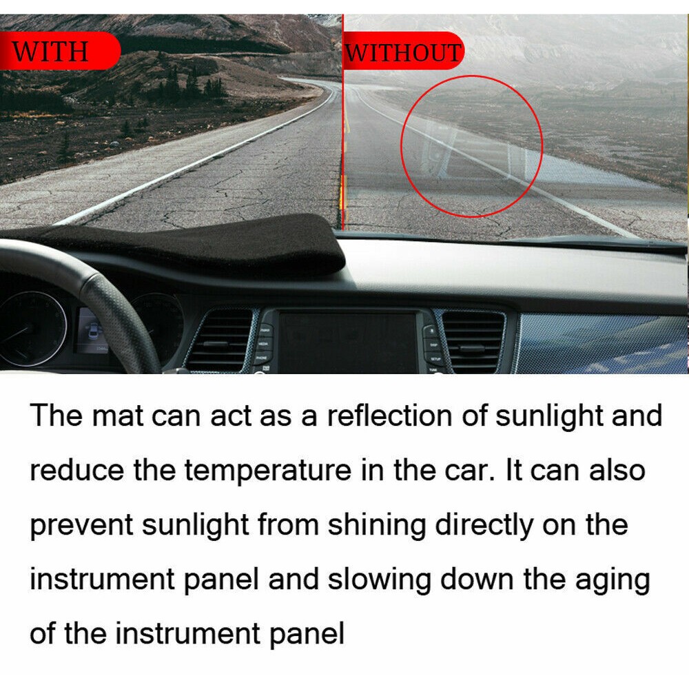 2 Sets Of - UK Flag Dashboard Dash Mat Anti-Sun Cover Pad R60 R61 Countryman