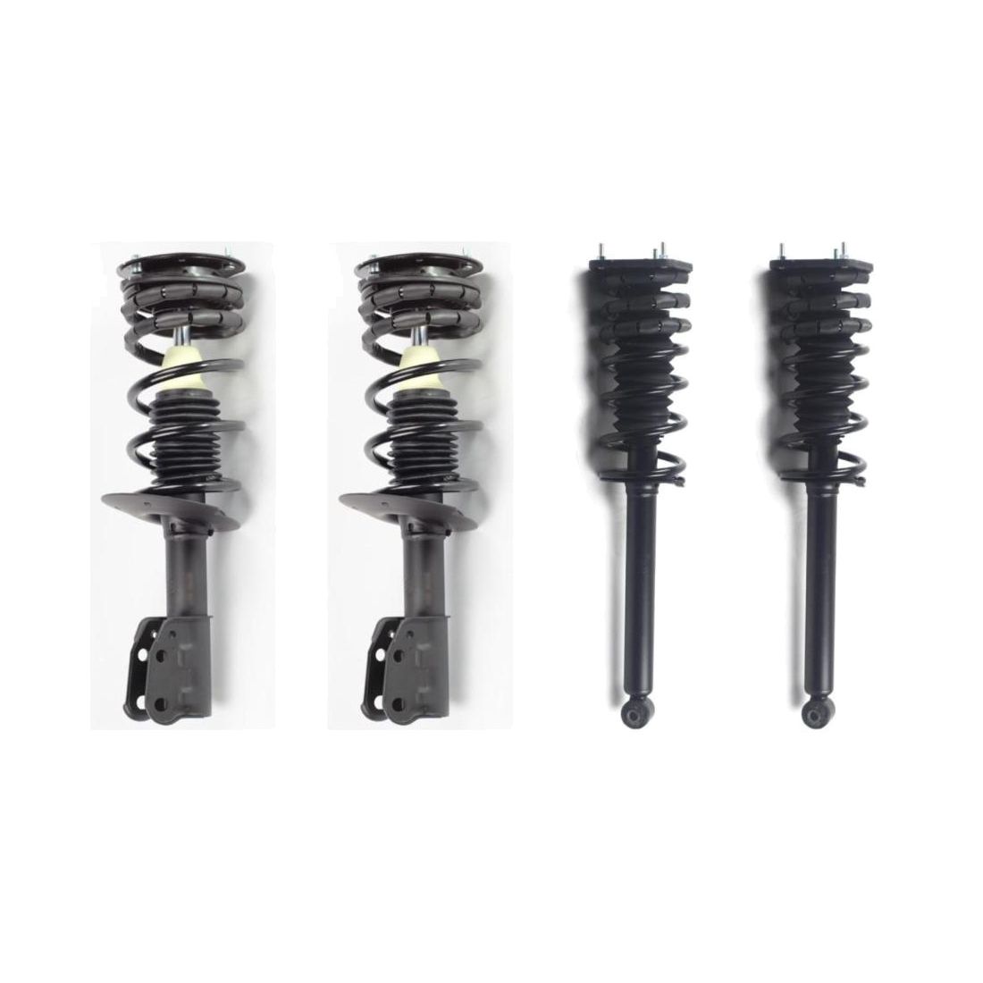 For 99-05 Cavalier 99-05 Sunfire 4pcs Front Rear Complete Shock Strut & Springs