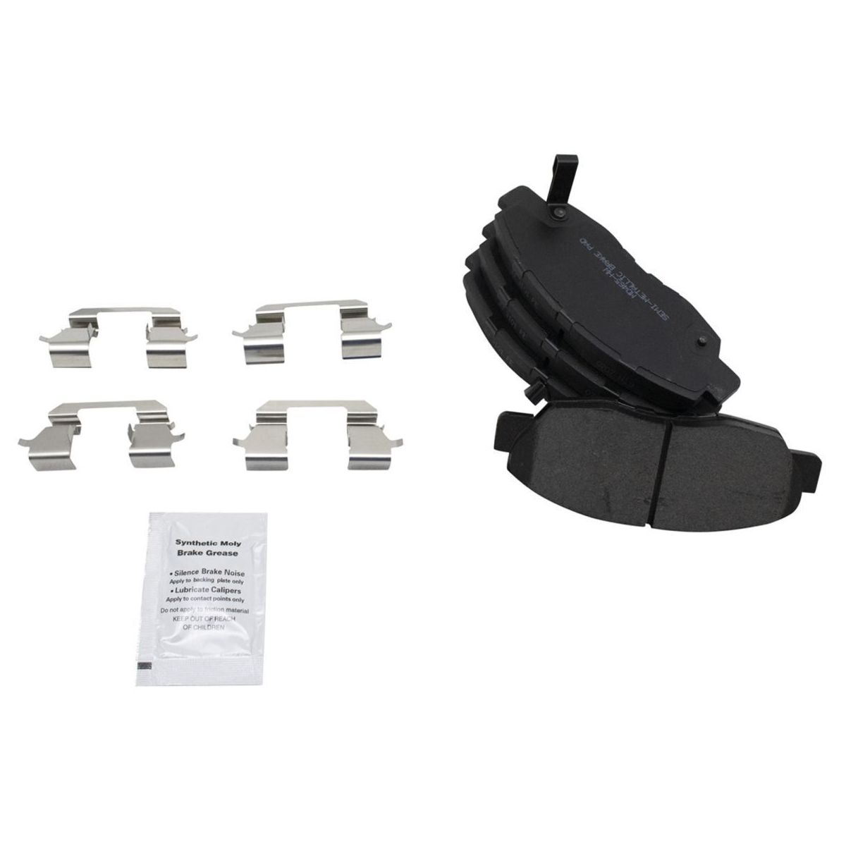 For 97-99 Acura CL Premium Coupe Front Rear Semi Metallic Disc Brake Pad Kit