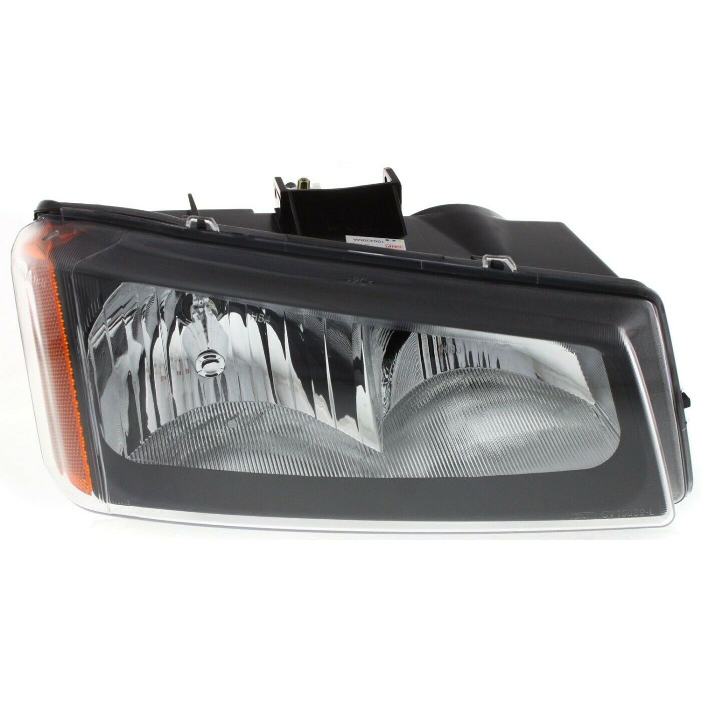 For Avalanche Classic Silverado Black Headlights+Bumper Parking Lights Lamps 4PC
