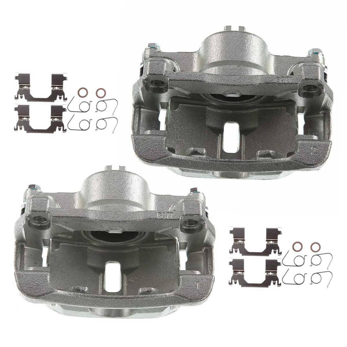 2x Brake Calipers For 2014-2018 Nissan Rogue 2-Rows Seats 2.5L Front Left&Right