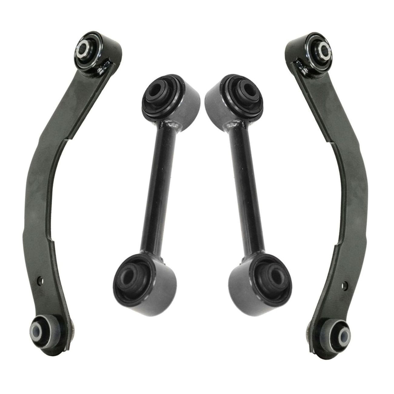 For Caliber Compass Patriot Rear Upper Lower Control Lateral Toe Arm Set 4pc
