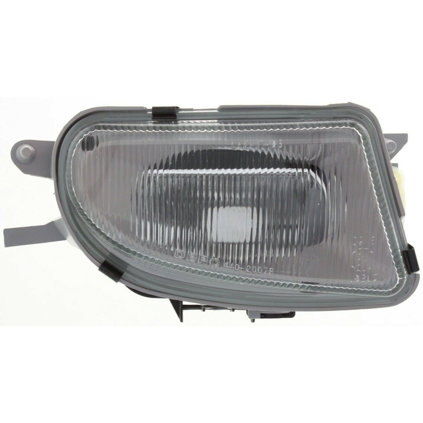 Set Of 2 Clear Lens Fog Light For Benz C-CLK-E-SLK Class LH & RH W/ Bulbs