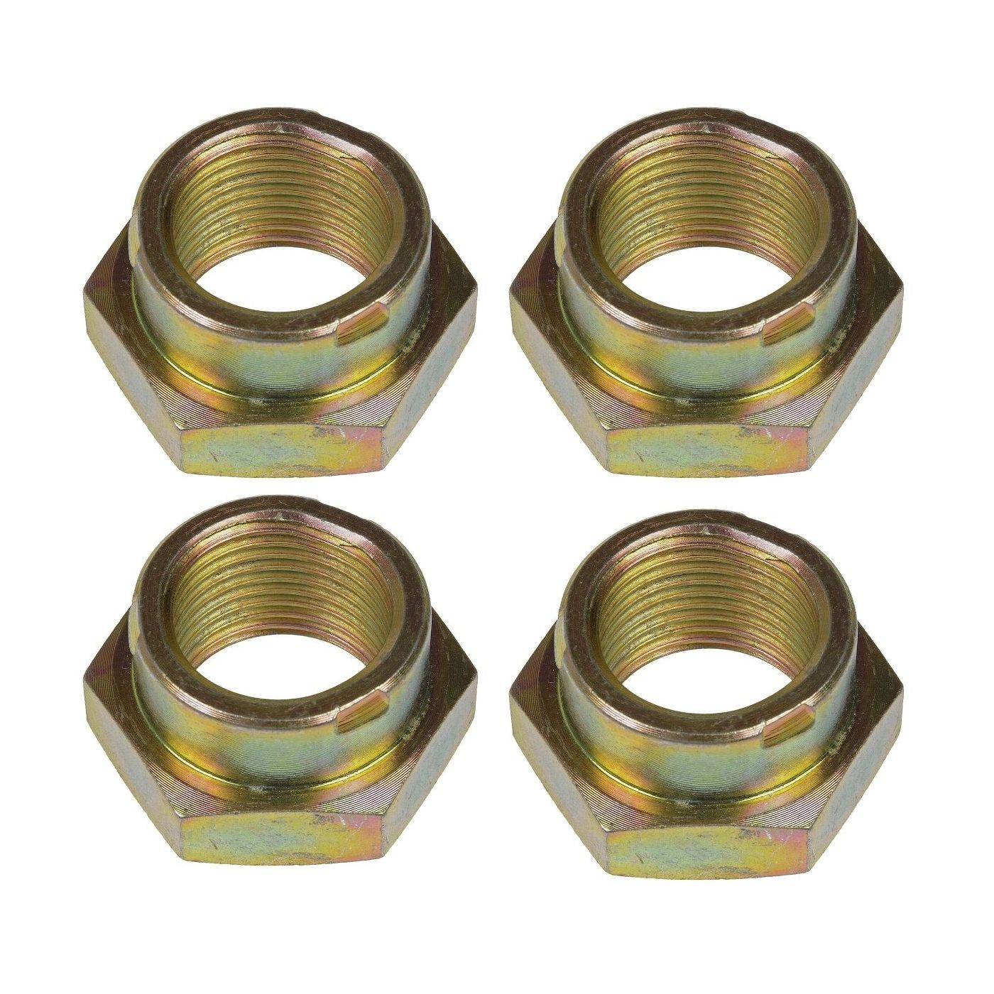 4 Sets Of - For 94-05 Chevrolet Astro Extended Passenger Van Spindle Nut Front,Rear