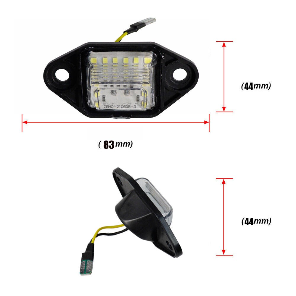 E150 E250 E350 E450 Full LED License Plate Light Lamp