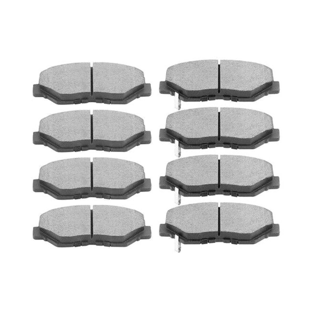 For 2003-2008 Honda Pilot 8pcs Front And Rear Ceramic Brake Pads W/Hardware