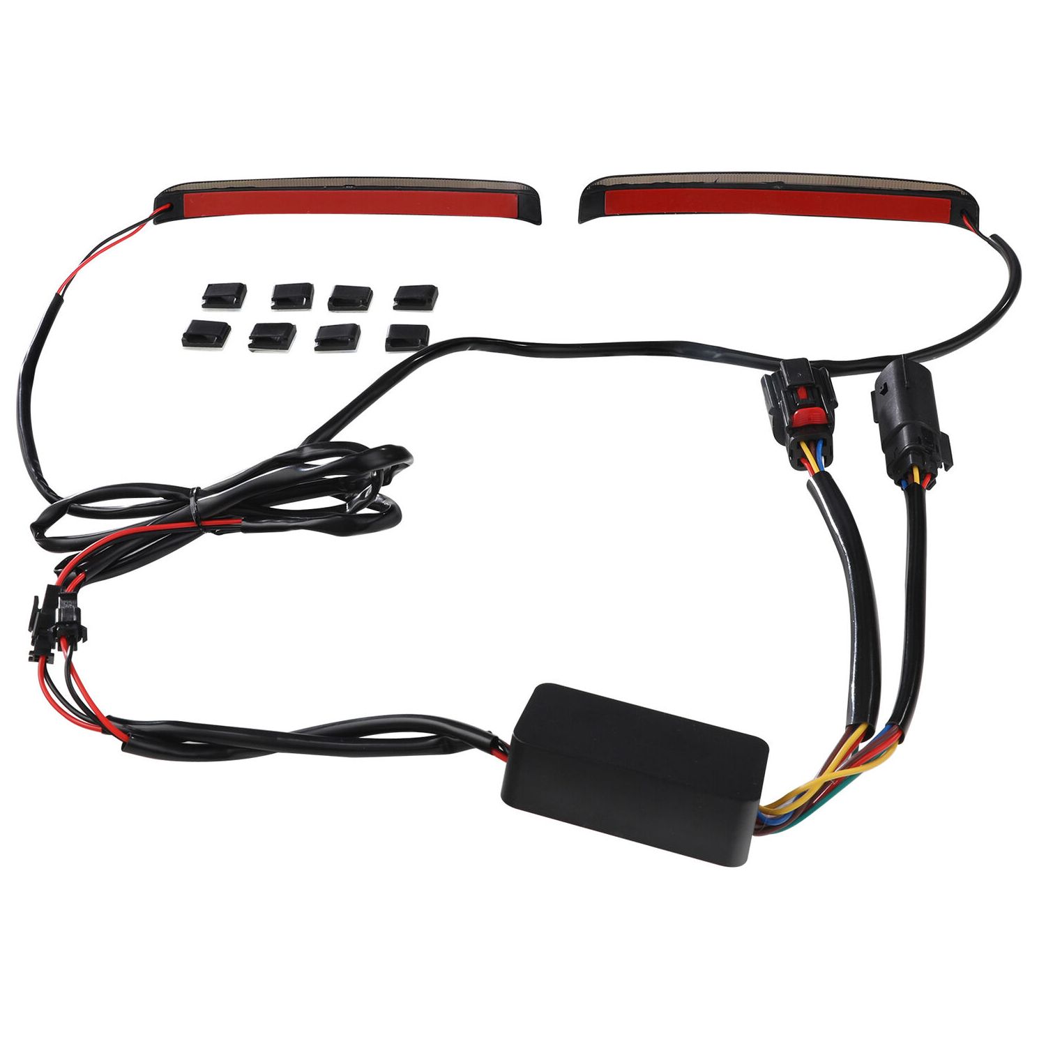 For 14-22 Harley-Davidson Electra Glide Led Saddlebag Run Brake Turn Red Lights