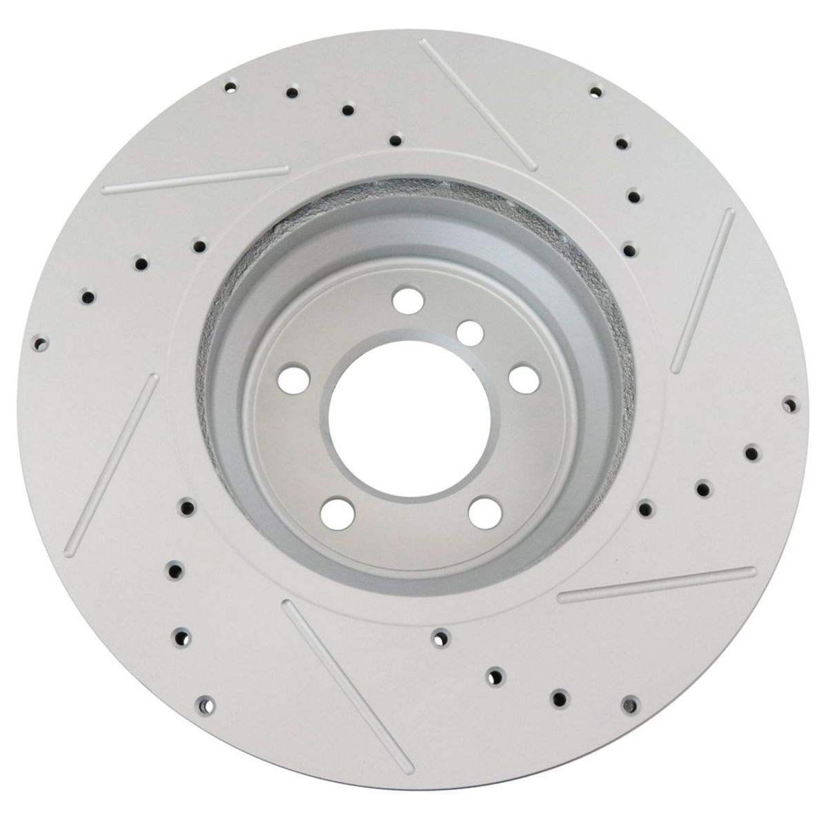 For 2008 BMW 335xi Base Coupe Brake Rotor Drilled Slotted Front G-Coated Pair