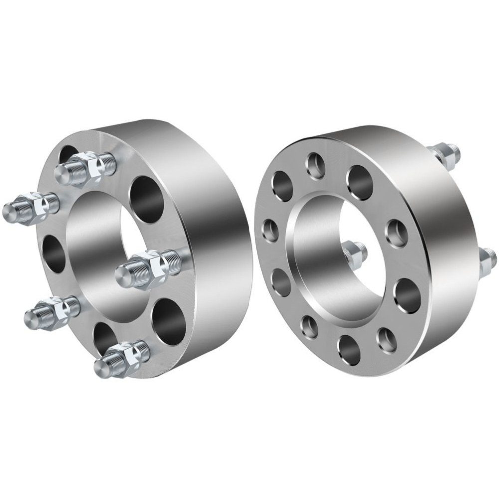 (4) 2 5x5 Wheel Spacers Adapters For Buick Cadillac Chevy GMC Jeep JK Offroad