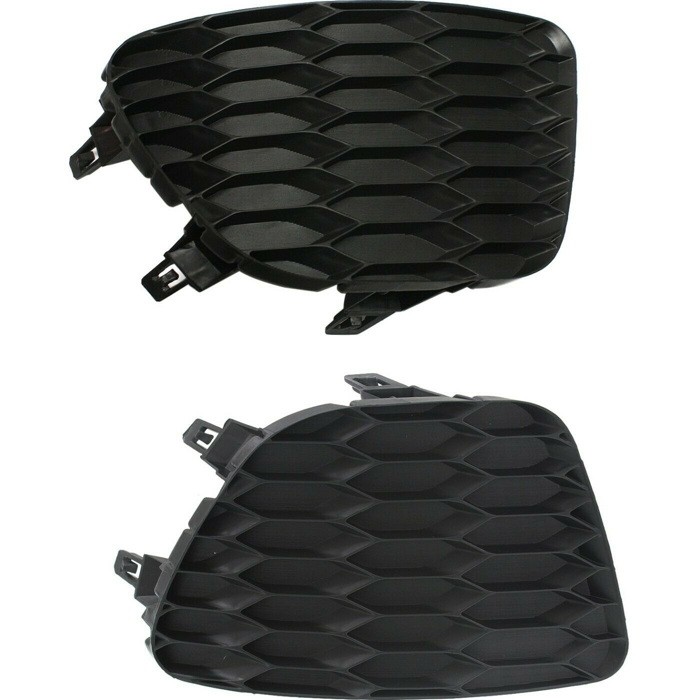 Set Of 2 Fog Light Covers Driver Passenger Side Pair For 2013-2015 Nissan Sentra
