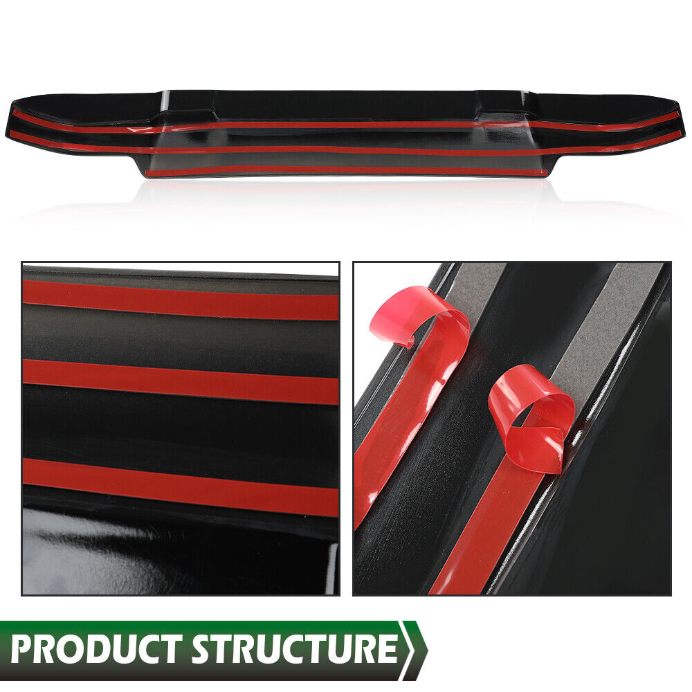 For 2020-2023 Land Rover Defender 110 Rear Roof Spoiler Wing Glossy Black