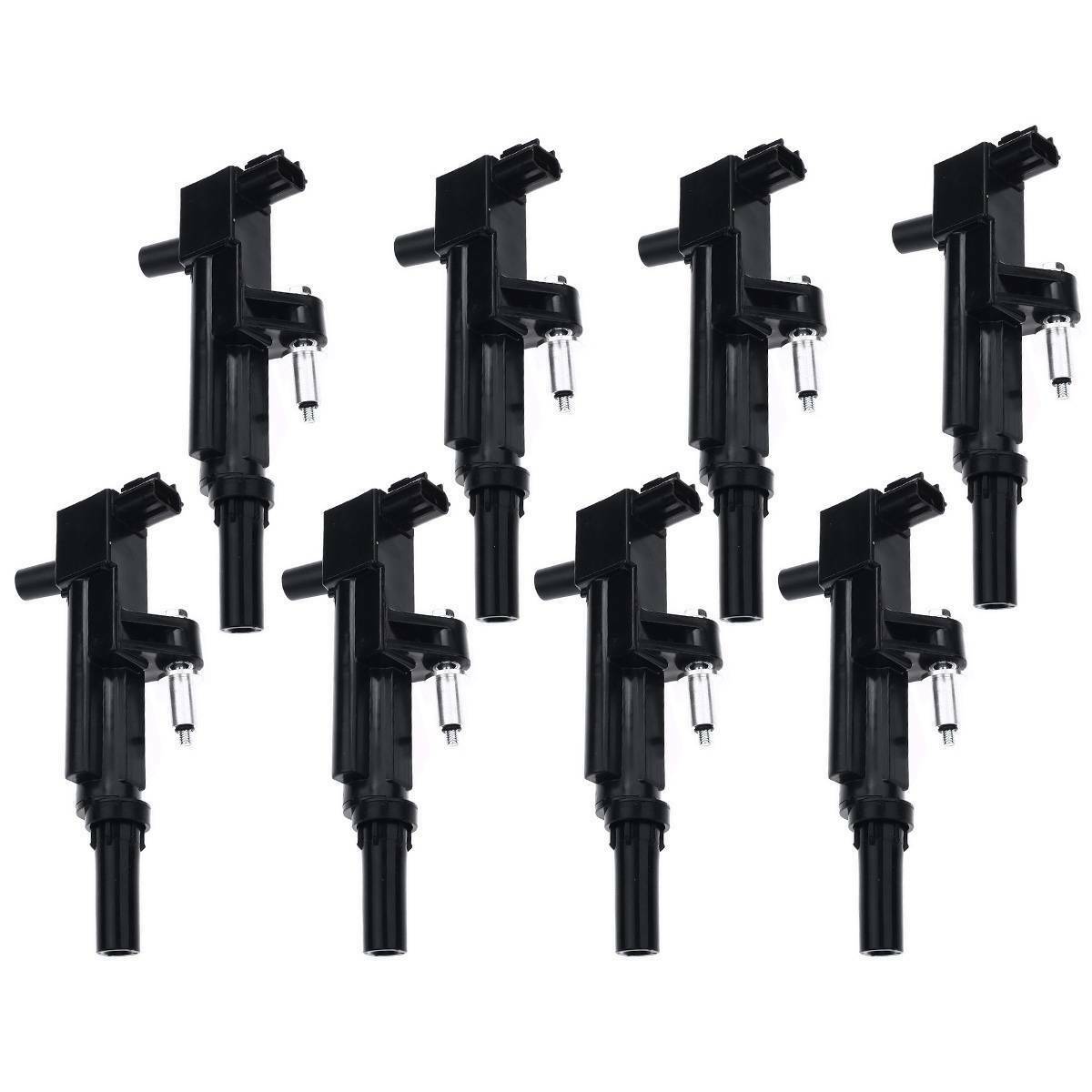 8x Ignition Coils For Chrysler Dodge Jeep Ram V8 4.7L 2-Pin