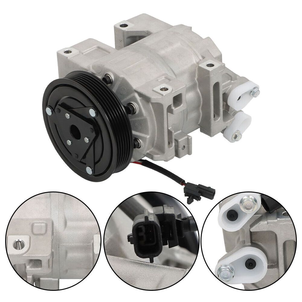 A/C AC Compressor W/Clutch For 2007 08-2012 Nissan Altima Sentra 2.5L CO 10886C