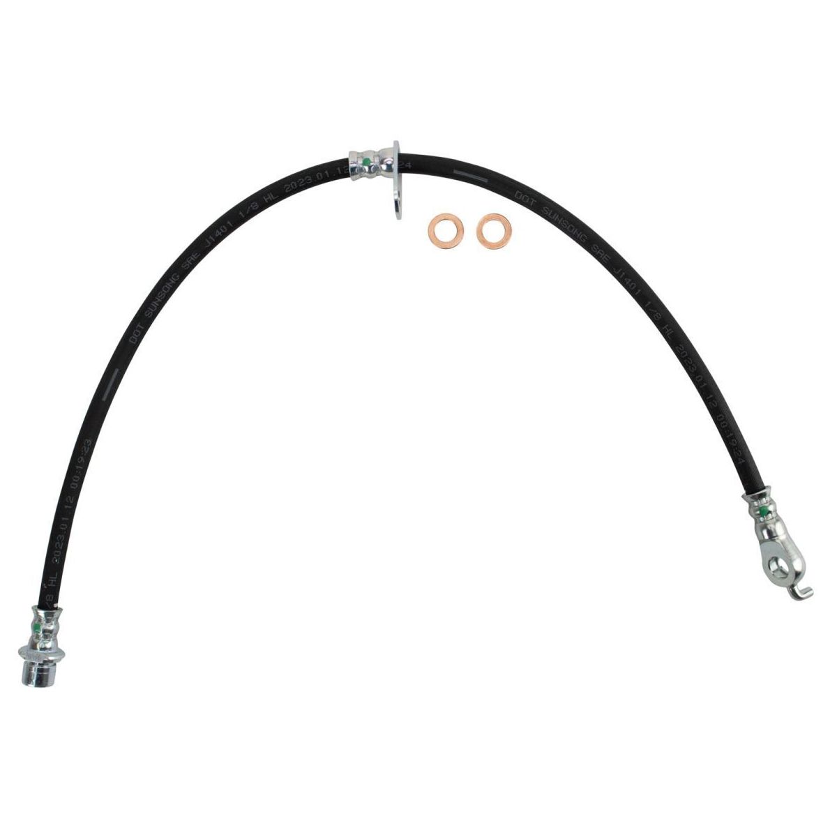 For 2007-2009 Toyota Prius Touring Hatchback Front Brake Hose