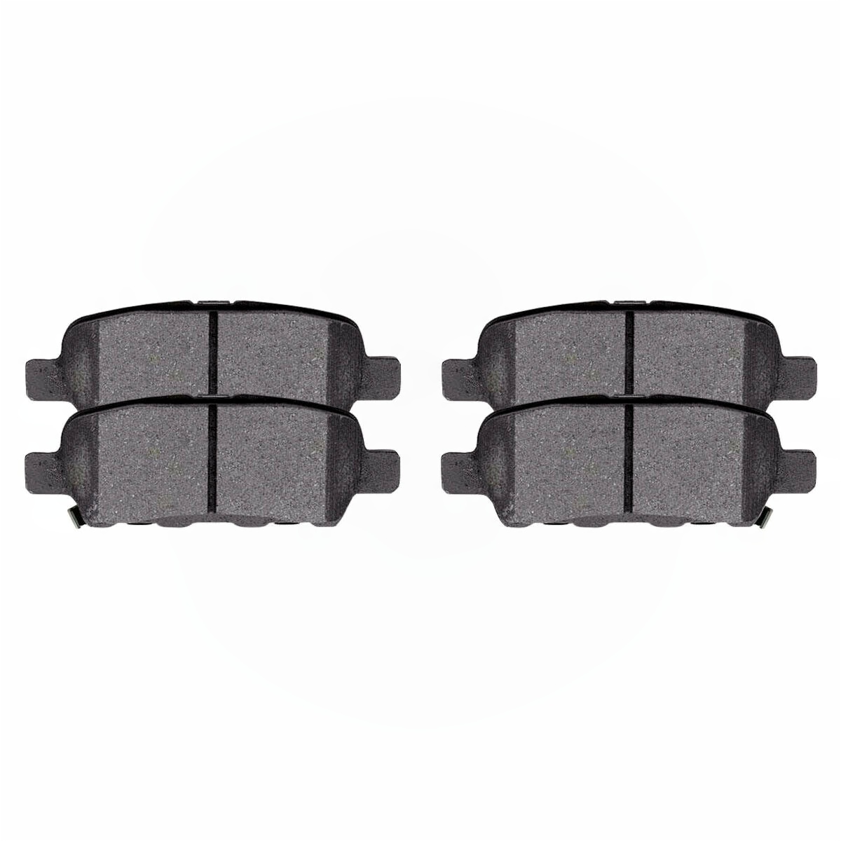 Front And Rear Ceramic Brake Pad Kit For Nissan 2009-2018 Maxima Sedan 3.5L V6