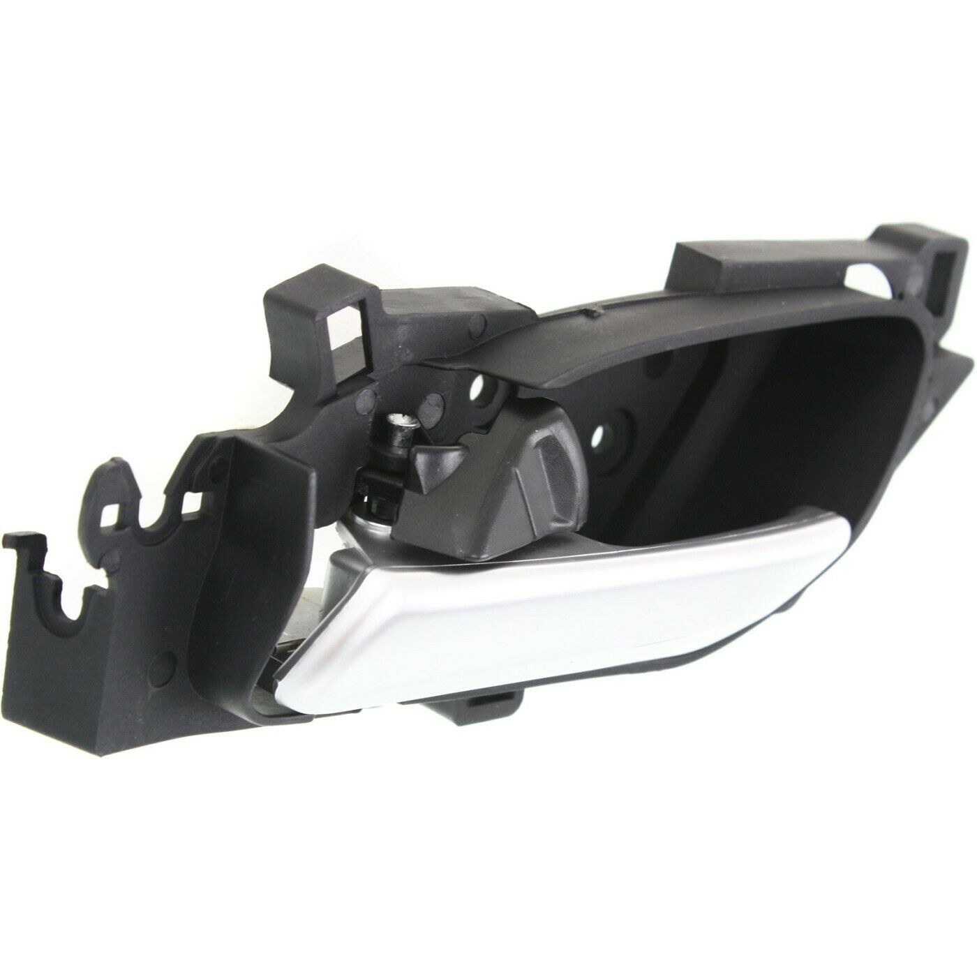 Interior Door Handle For Acura 10-13 MDX Base Front LH Metal Bezel Plastic Lever