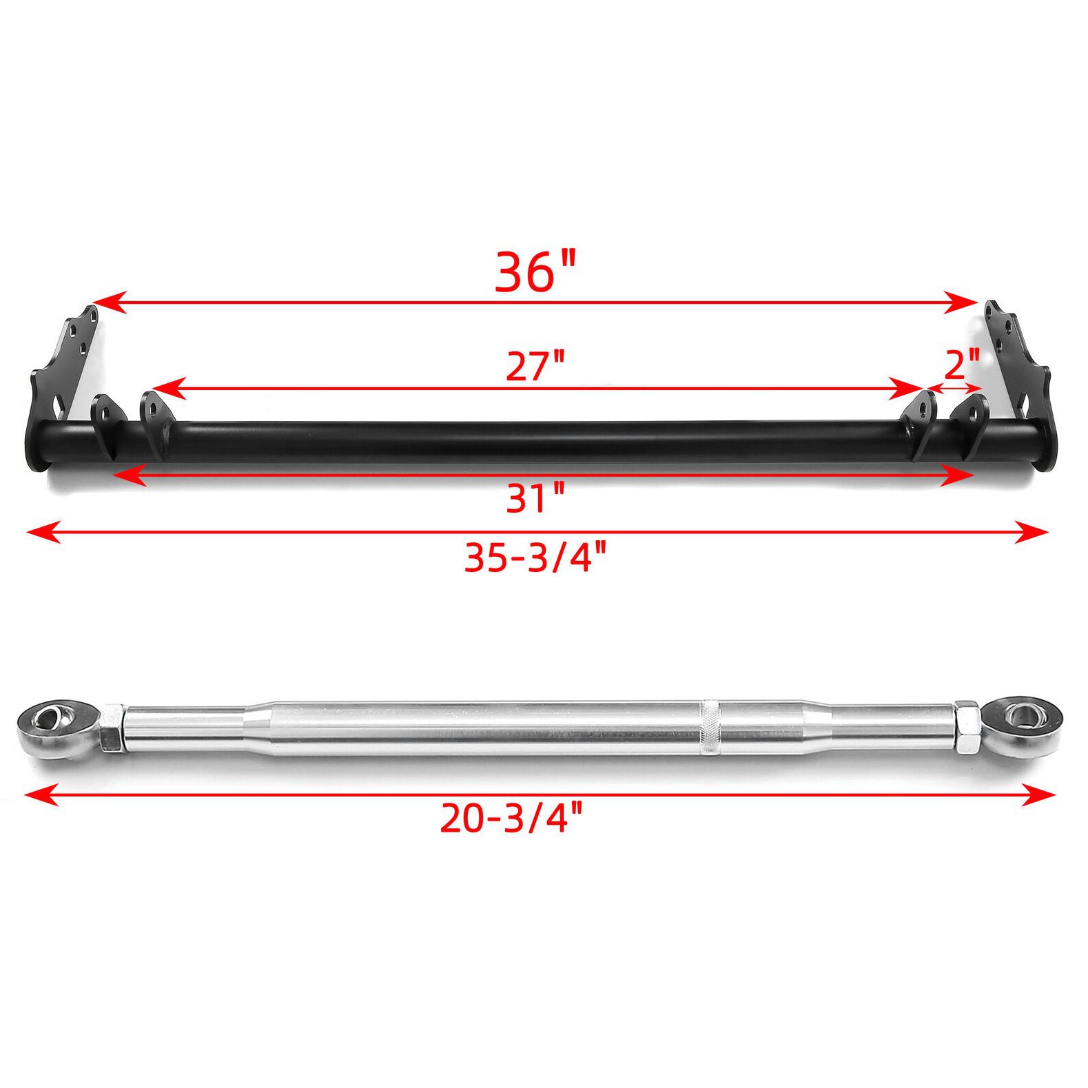 Front Suspension Traction Control Tie Bar For Honda 88-1991 Honda Civic EF CRX