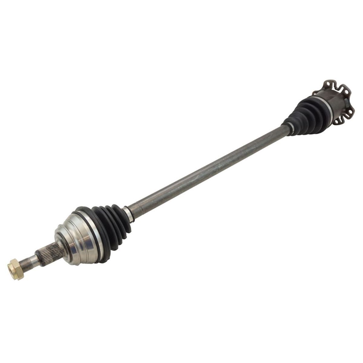 Front Complete CV Axle Shaft Assembly Left 2pc Set For 02-06 Golf 02-05 Jetta AT