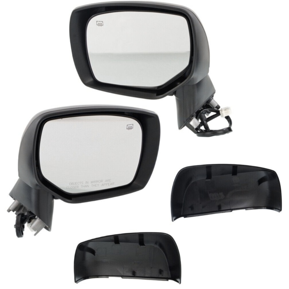 Power Heated Mirrors For Impreza XV Crosstrek Left And Right Textured Black