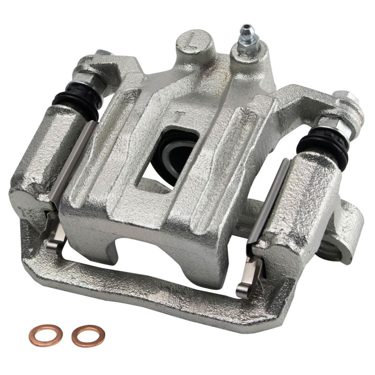 For 2006-2007 Xterra SE Sport Utility Rear Brake Calipers Ceramic Pads & Rotors