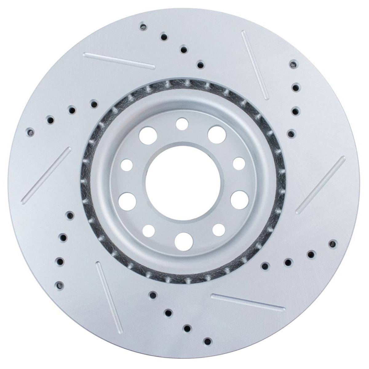 Drilled Brake Rotor Set Fits Chrysler 200 500X Jeep Compass Renegade