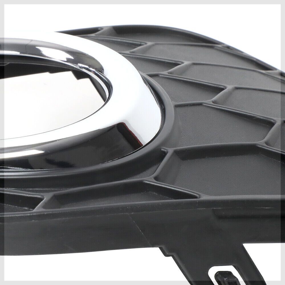 Fits 2016-2019 Sentra [Clear] Fog Light Lamp W/Switch+Harness+Chrome Trim Bezel