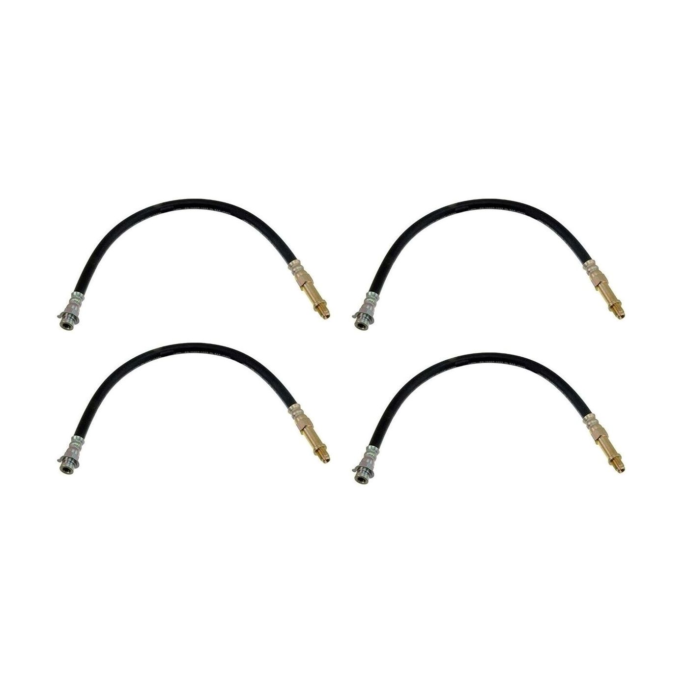 4 Sets Of - Brake Line Front Or Rear Driver Passenger Side For Chevrolet GMC Right