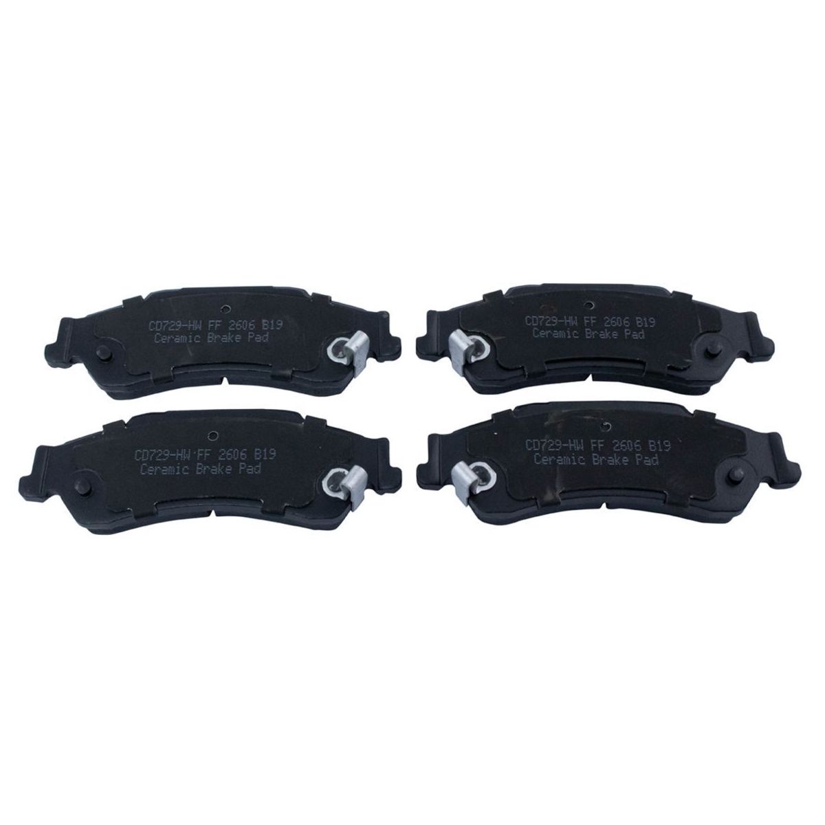 For 97-05 Blazer Sport Utility Rear Ceramic Disc Brake Pad Left & Right Set Kit