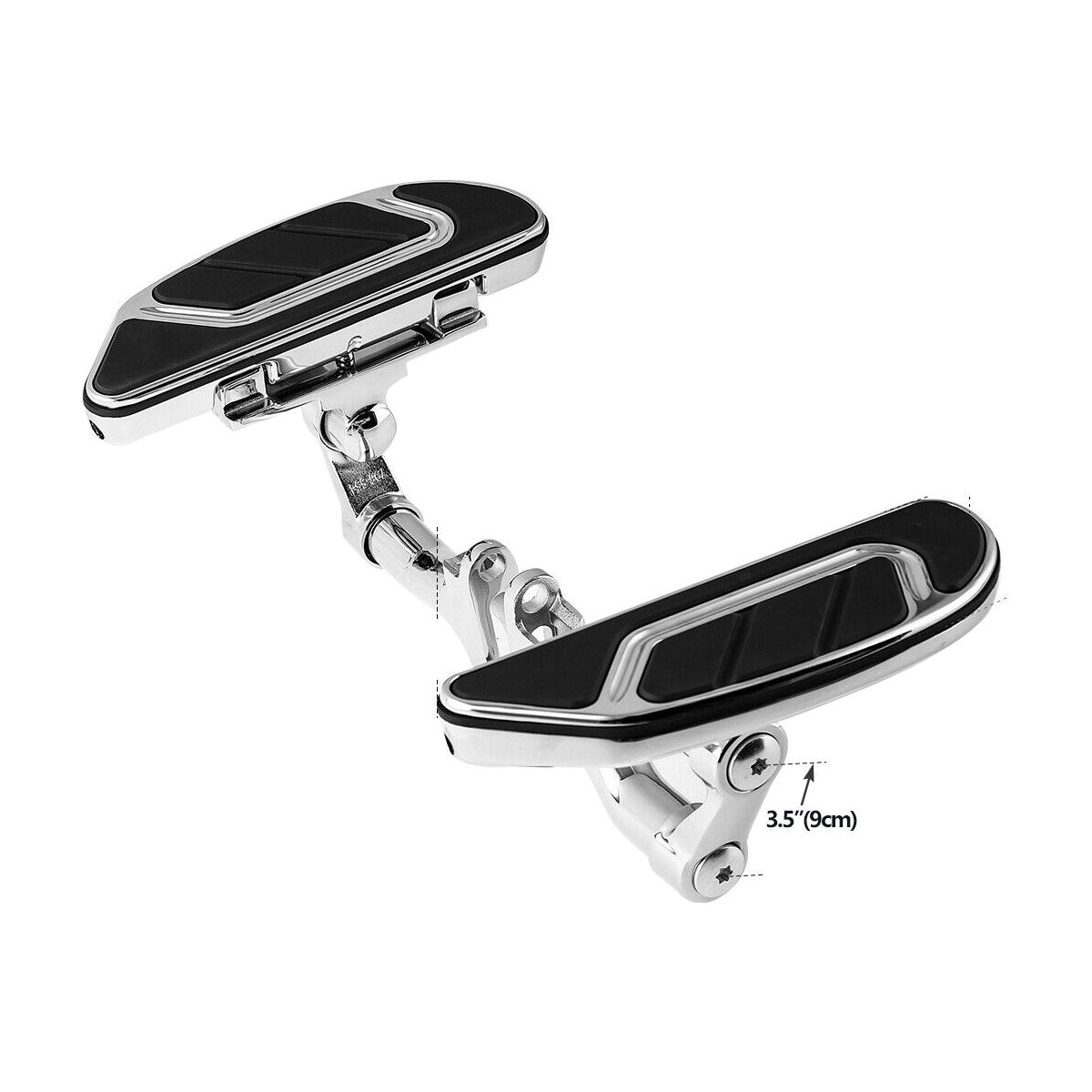 For 15-22 Harley-Davidson Freewheeler Chrome Rear Passenger Floorboard Bracket