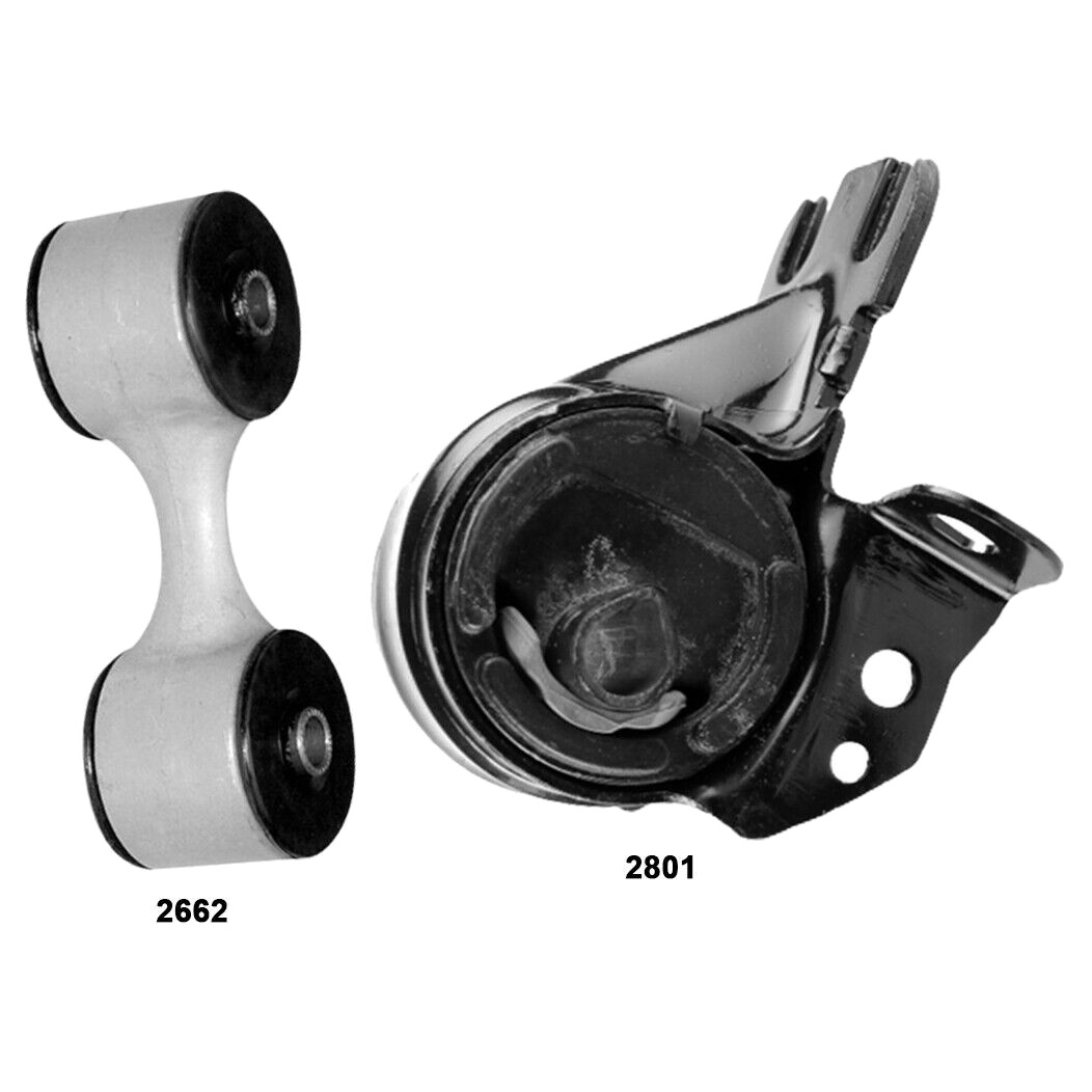 Engine Torque Strut Mount & Engine Mount 2PCS Set