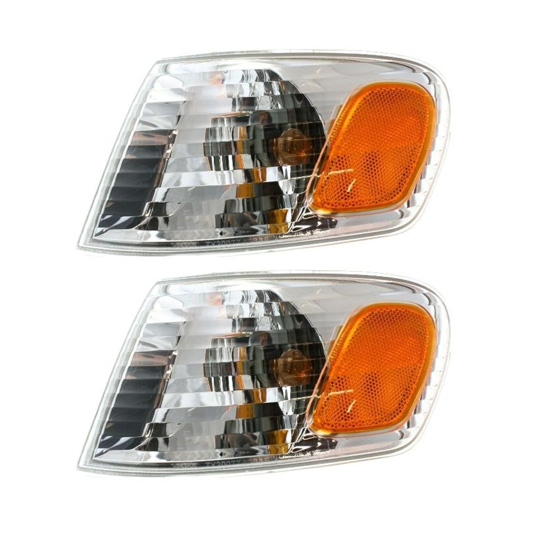 2 Sets Of - Corner Light Turn Signal Driver Side For Toyota 2001-2002 Corolla