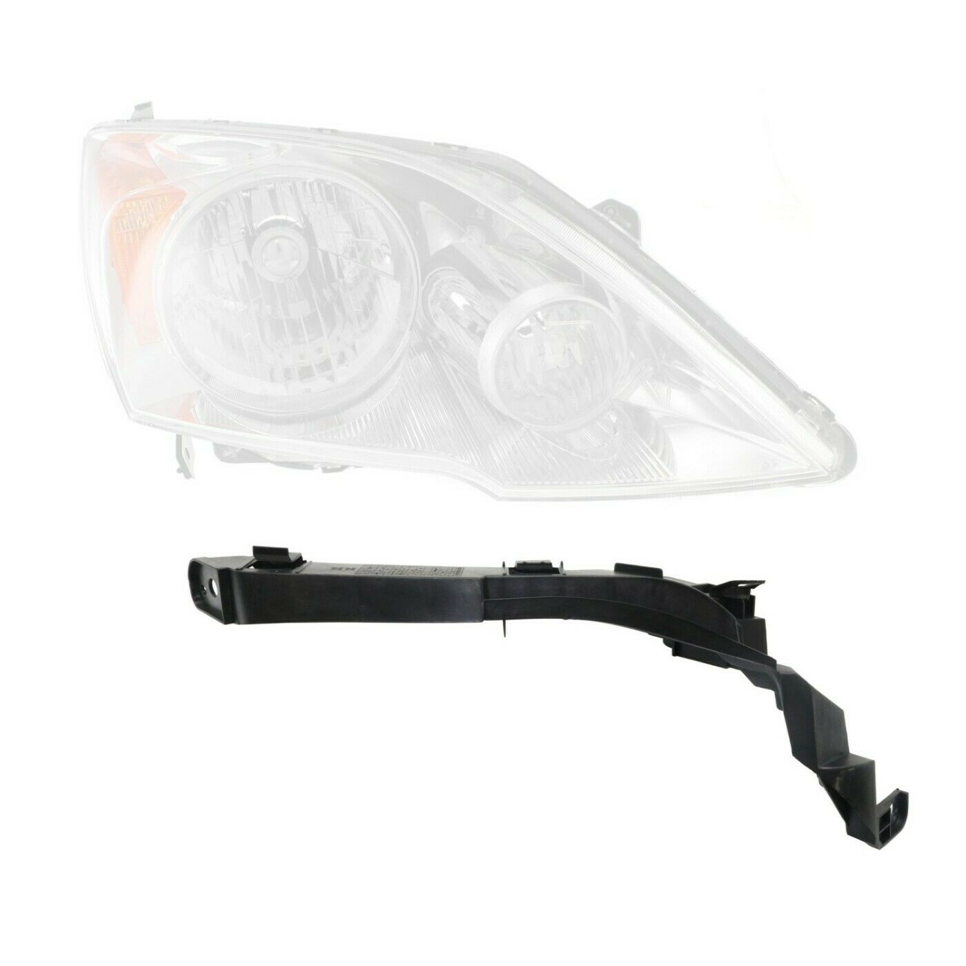 Headlight Bracket Set For Honda 2007-2011 CR-V Sport Utility Left & Right 2Pc