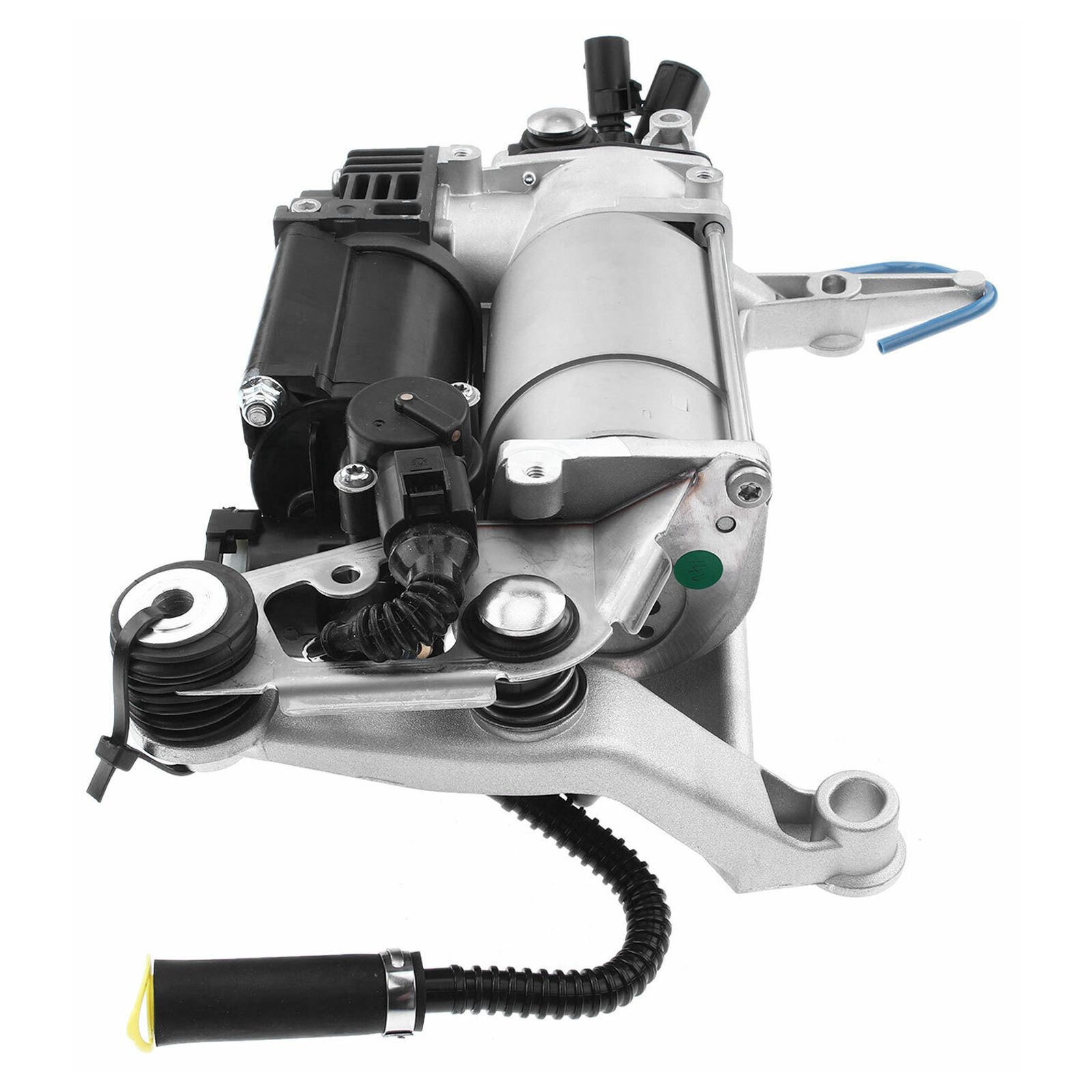 Air Suspension Compressor With Bracket For Audi Q7 2007-2015 3.6L 3.0L 4.2L 12V