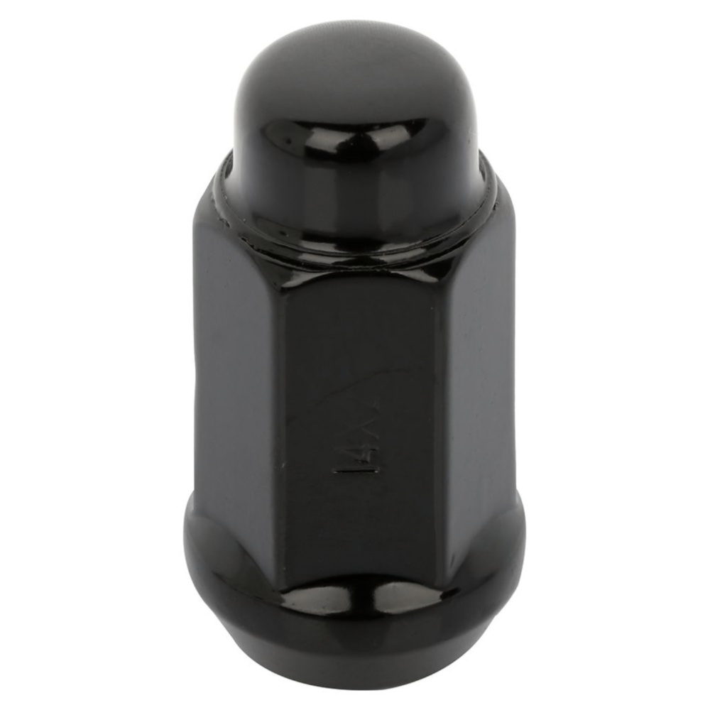 (24) M14x2 Black Bulge Acorn Lug Nuts 1.72'' Tall Fits Ford F-150 Expedition