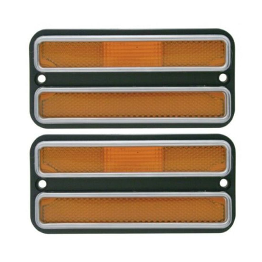 For Chevy GMC Amber Front Marker Lamp Set 68-72 Chevy & GMC Truck