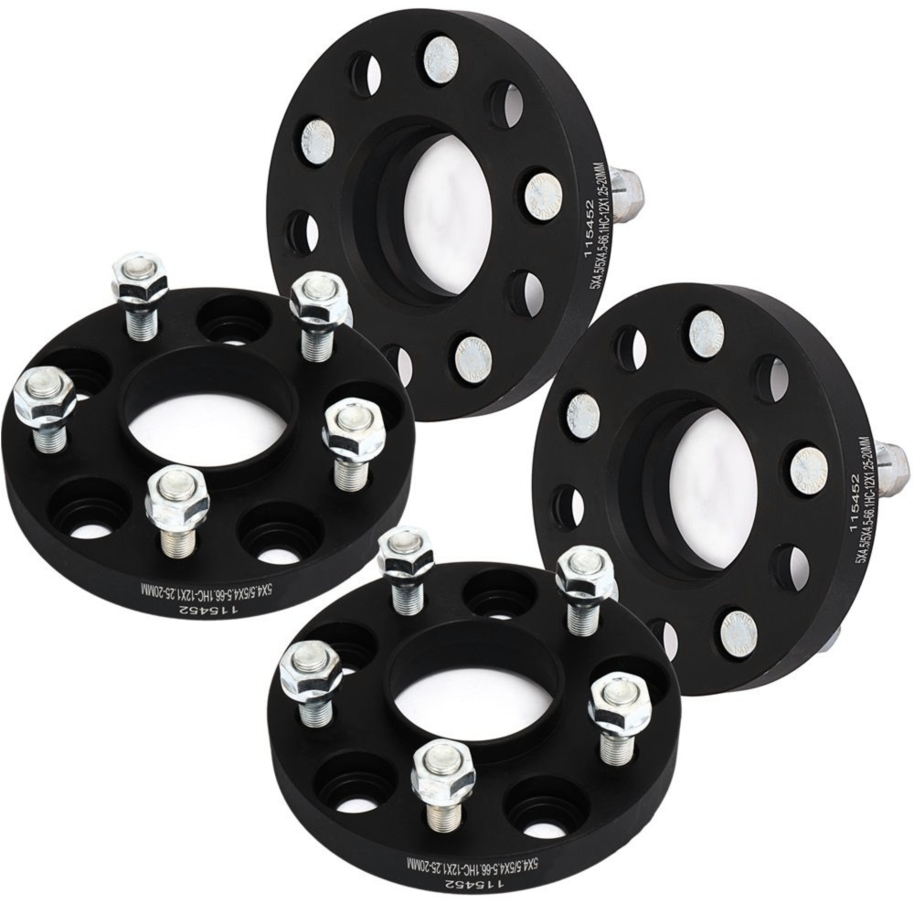 4Pcs 5x114.3 5x4.5 12x1.25 20mm Wheel Spacers For INFINITI Nissan