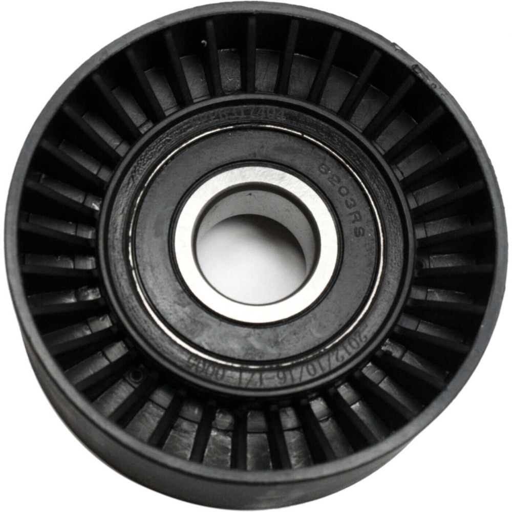 Set Of 2 Accessory Belt Idler Pulleys Upper Coupe Sedan For Ram 1500 2500 Pair