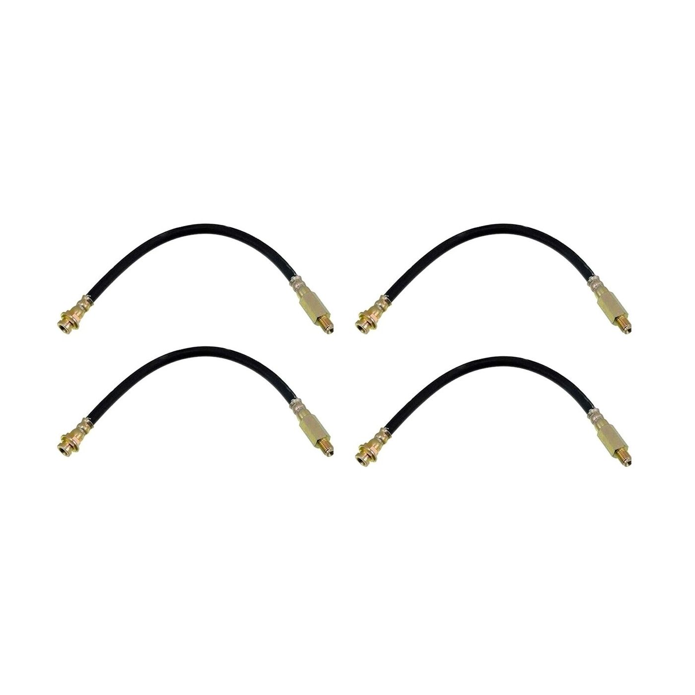 4 Sets Of - For Pontiac Grand Prix Base Brake Line Front Or Rear Driver Passenger